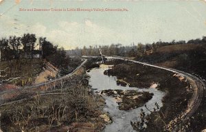 Erie and Bessemer Tracks Shenango Valley Greenville, Pa., USA Pennsylvania Tr...