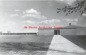 IA, Estherville, Iowa, RPPC, High School Building, Exterior, Cook Photo No 32-F