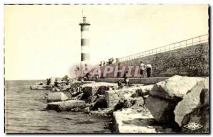 New Old Postcard The pier and lighthouse (lighthouse)