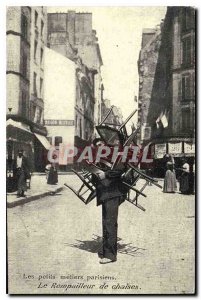 COPY Small Parisian trades The mender of chairs Folklore