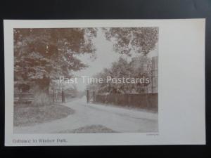 Berkshire WINSDOR Entrance to Windsor Great Park c1903 UB