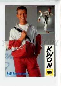 3154673 Ralf BRACHMANN Karate Old postcard