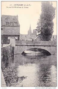 Bridge, Le Pont St-Michel Sur Le Trieux, GUINGAMP (Côtes-d´Armor), France, ...