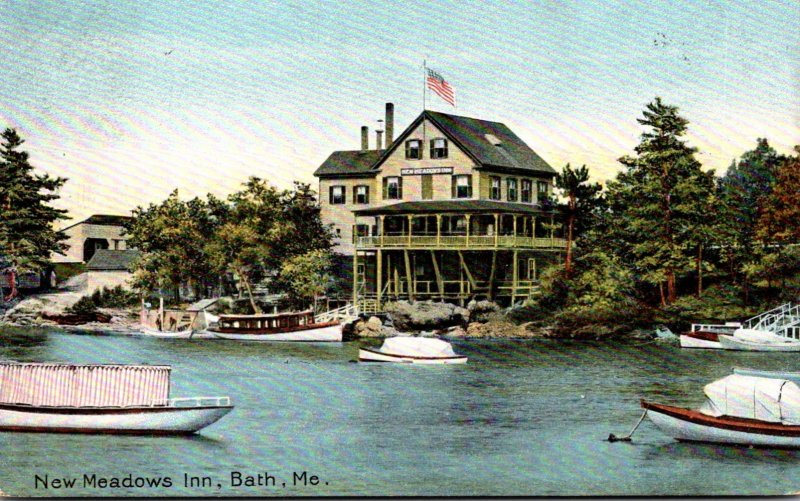 Maine Bath New Meadows Inn 1908