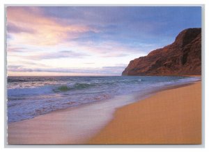 Postcard Polihale Island Of Kauai Hawaii Continental View