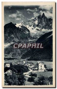 Chamonix Old Postcard The Pratz