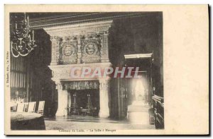 Old Postcard Chateau du Lude The dining room