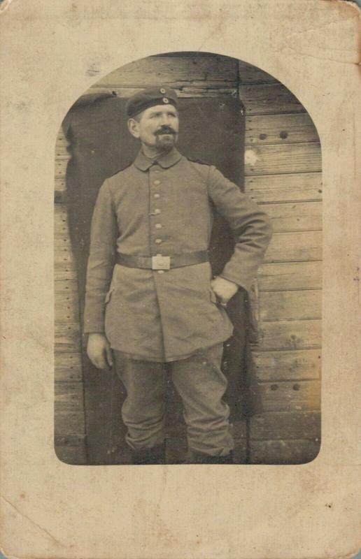 Early 1900s RPPC Military Man 02.71