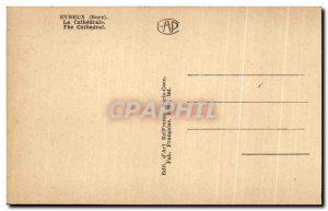 Old Postcard Evreux La Cathedrale The Cathedral