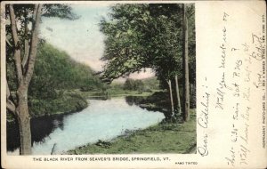 Springfield Vermont VT Scenic c1910s Postcard
