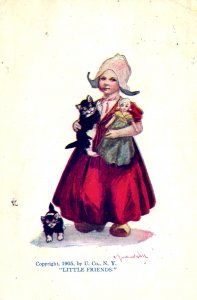 Little Dutch Girl - Little Friends - in 1908