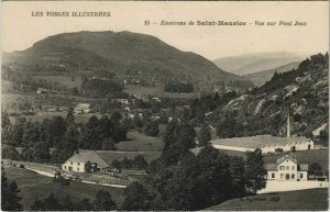 CPA Environs DE St-MAURICE - Vue sur pont jean (153465)