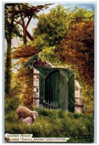 c1910 Summer House Where Enoch Arden Was Written Oilette Tuck Art Postcard