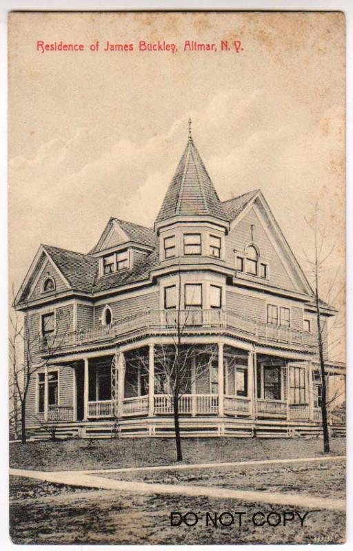 Residence of James Buckley, Altmar NY
