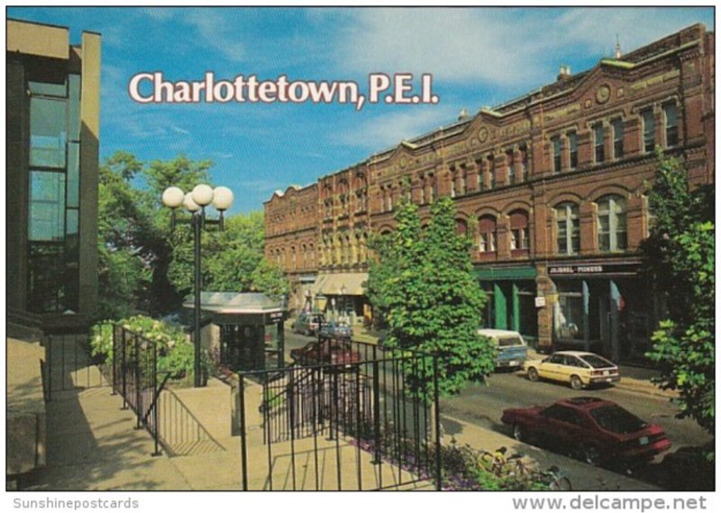 Canada Charlottetown Historic Victoria Row