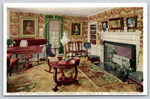 Detroit Pub Co~Portsmouth New Hampshire~Parlor @ Thomas Bailey Aldrich Mem'l~PC