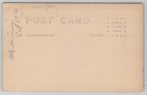 RPPC Mountain Scene Grafton Notch Maine Real Photo ME Postcard B32