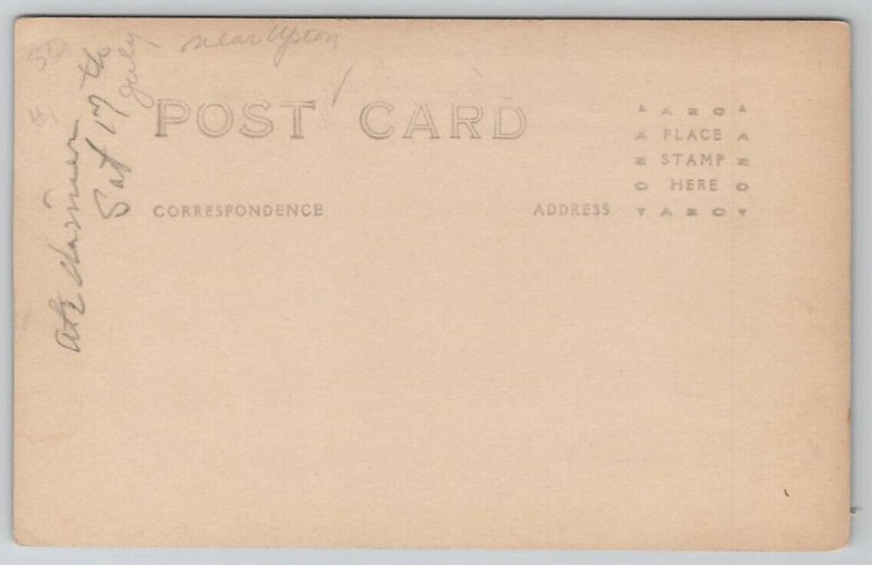 RPPC Mountain Scene Grafton Notch Maine Real Photo ME Postcard B32