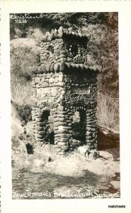 1940s Madison County Bruckmans Breitenbush Springs Oregon RPPC real photo 6800