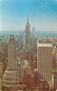 United States New York City Skyline Empire State Building 1975