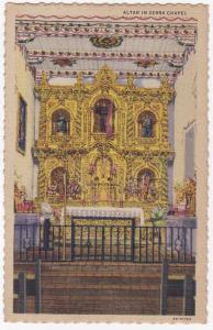 Altar in Sierra Chapel - Mission San Juan Capistrano, California - Linen