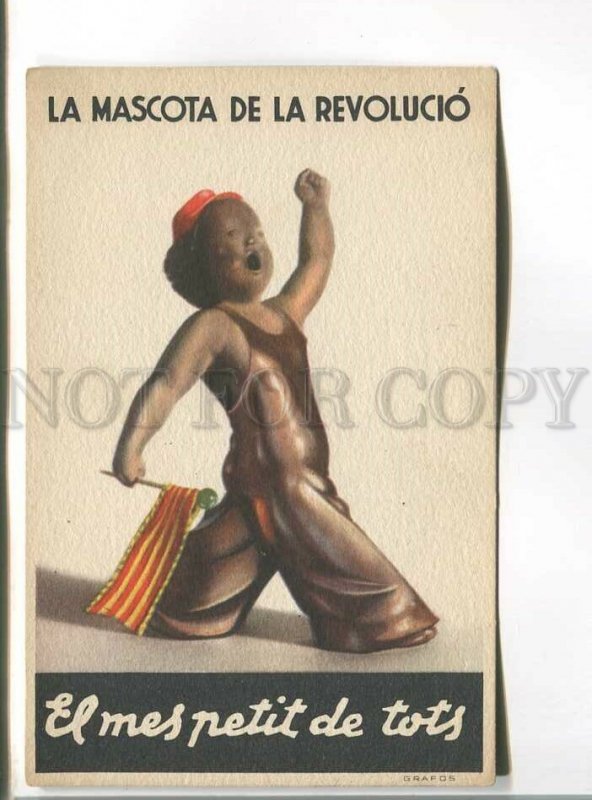 486096 LOLA ANGLADA Spain Revolution Civil War 1936 Revolution Mascot Propaganda