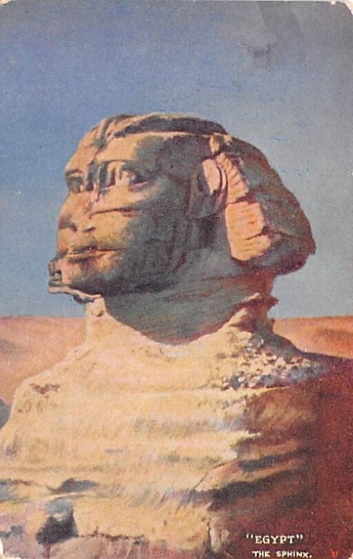 The Sphinx Egypt, Egypte, Africa Unused 