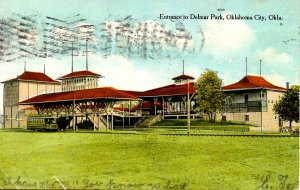 OK - Oklahoma City. Entrance to Delmar Park