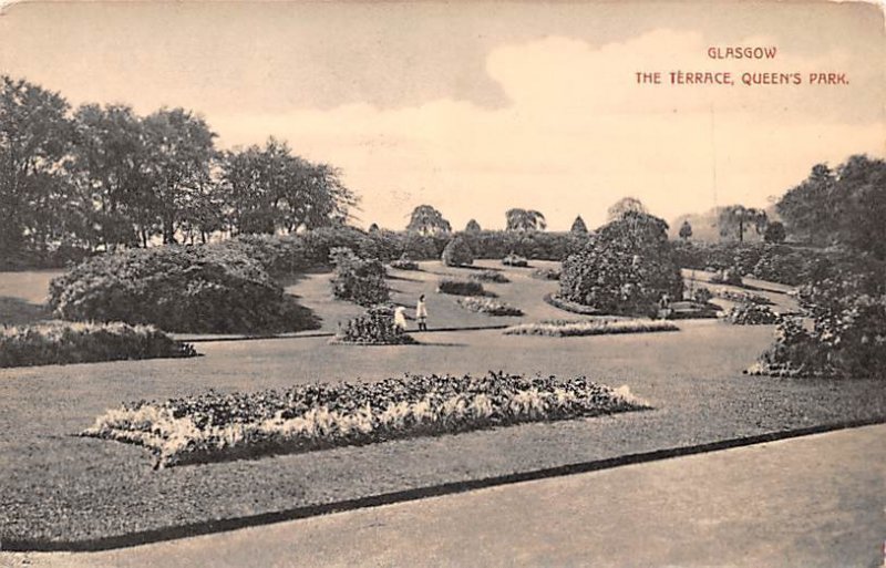 The Terrace, Queen's Park Glasgow Scotland, UK Unused 