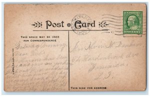 1909 Sea Side House Rockaway Beach Long Island New York NY Antique Postcard 