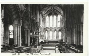 Nottinghamshire Postcard - Southwell Minster Interior - Ref ZZ3937