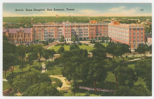 Santa Rosa Hospital - San Antonio Texas TX - Vintage Unus...