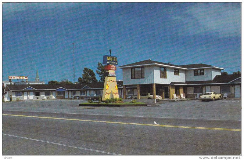 Motel Wigwam Inc , Montmagny , Quebec, Canada , 50-60s