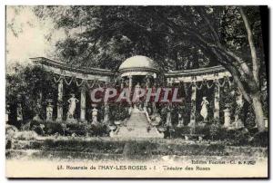 Old Postcard Rose Garden L Hay les Roses Roses Theater