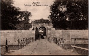 Netherlands Naarden Vesting Poort Naarderstraatweg Vintage Postcard 09.07