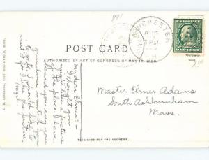 Pre-1907 SCHOOL Mount Hermon - Gill Massachusetts MA A1813