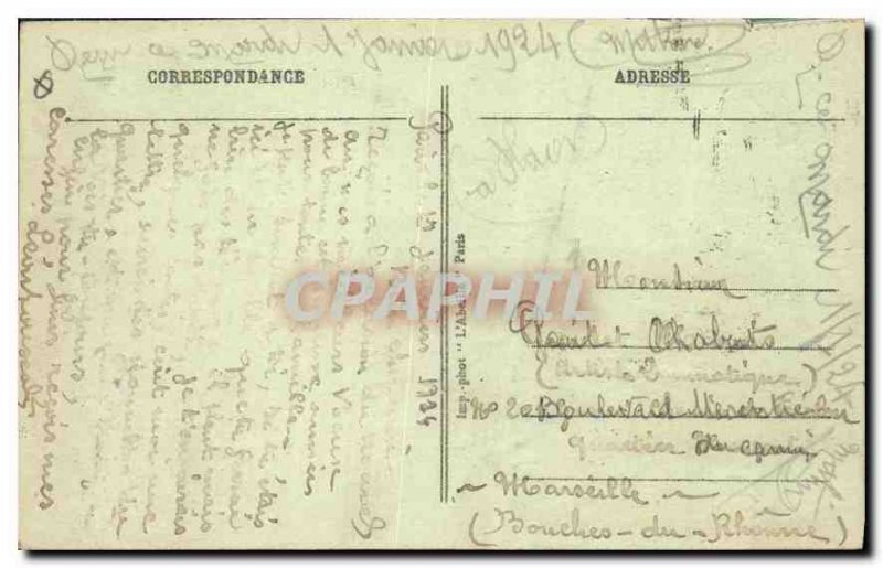 Old Postcard Paris Sorbonne