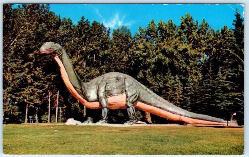 CALGARY, ALBERTA  Canada   DINOSAUR  ~ ST. GEORGE'S ISLAND   Postcard