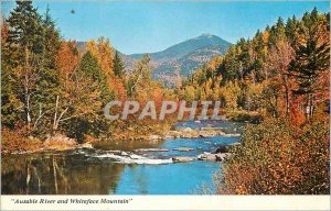 'Postcard Modern New York Ausable River and Whiteface Mountain One of New Yor...