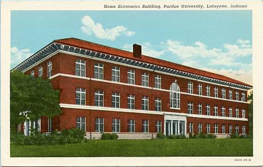 IN - Lafayette, Purdue University, Home Economics Building