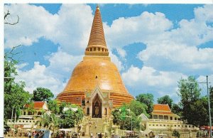 Thailand Postcard - The Highest Chedee in Nakorn - Pathom - Near Bangkok  ZZ116
