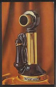 Ezra Brooks Whiskey Telephone Decanter Post Card PPC768