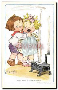 Old Postcard Fantasy Illustrator Child