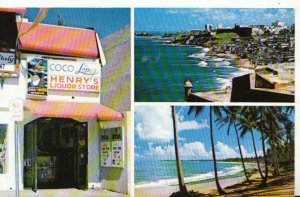America Postcard - Puerto Rico - Henry Liquor Store - Condado - Ref 17383A