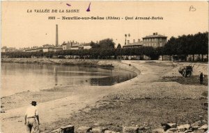 CPA NEUVILLE-sur-SAONE - Quai Armand-Barbes (639910)