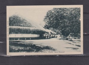 FRENCH OCEANIA, FAREHAU, COMMUNE HOUSE, c1920 ppc., unused.