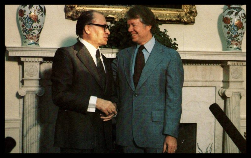 President Carter and Menachem Begin