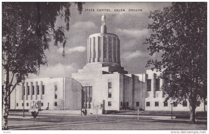 State Capitol, Salem, Oregon, 1900-1910s