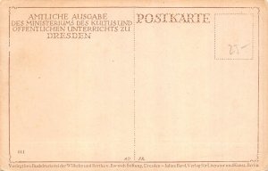 A230 Germany Landschaftsstudie bei Dresden vintage postcard