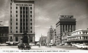 Australia King William Street North Terrace Adelaide South Australia RPPC 03.94